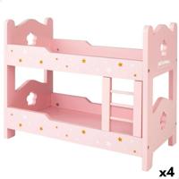 Stapelbed Woomax Roze 4 Stuks 31 x 26 x 16 cm Stapelbed Woomax Roze 4 Stuks 31 x 26 x 16 cm