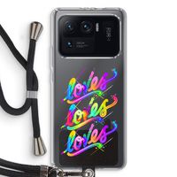 Loves: Xiaomi Mi 11 Ultra Transparant Hoesje met koord