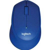 Logitech Mouse M330 Silent Plus Blauw Draadloze Muis