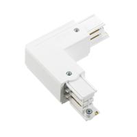 Nordic Hoekstuk vast 90gr. tbv. rail wit rechts 5050039