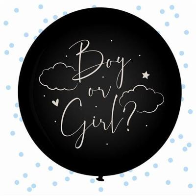 Reveal Ballon Baby Blauw (61cm)