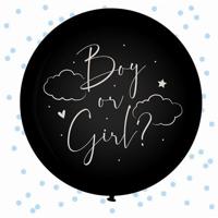 Reveal Ballon Baby Blauw (61cm)