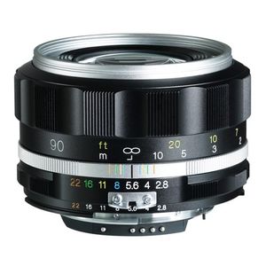 Voigtländer APO-Skopar 90mm F/2.8 SLII-S Nikon AI-S zwart/zilver