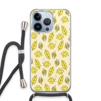 Herfst: iPhone 13 Pro Transparant Hoesje met koord