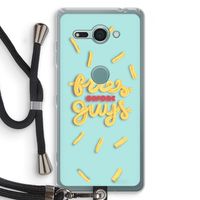 Always fries: Sony Xperia XZ2 Compact Transparant Hoesje met koord