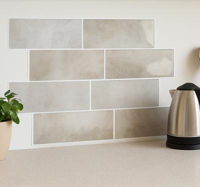 Tegelsticker marmer wit