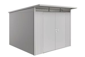 Biohort Metalen tuinhuis AvantGarde A7 260x260x218 cm met dubbele deur- Lessenaarsdak- Metaal- Biohort