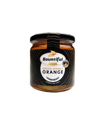 Griekse rauwe honing orange/sinaasappel