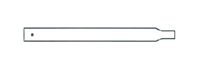 Campking Tussendeel 25mm 60/75cm