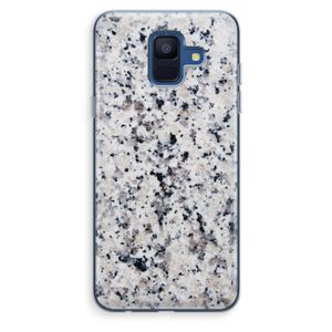 Gespikkelde marmer: Samsung Galaxy A6 (2018) Transparant Hoesje
