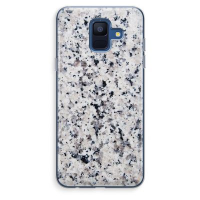 Gespikkelde marmer: Samsung Galaxy A6 (2018) Transparant Hoesje