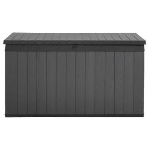 Keter - opbergbox Darwin - 380 liter - Antraciet - 54,5x142,5x65,3 cm - Leen Bakker