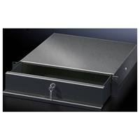 Rittal 5502325 19 inch Schuiflade voor patchkast 3 HE Zwart