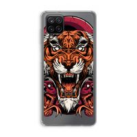 Tiger and Rattlesnakes: Samsung Galaxy A12 Transparant Hoesje