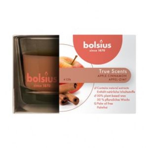 Geurglas 50/80 True Scents Apple Cinnamon - Bolsius