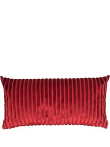 Missoni Home coussin nervuré en velours - Rouge