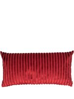 Missoni Home coussin nervuré en velours - Rouge