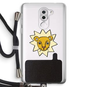 Kleine leeuw: Honor 6X Transparant Hoesje met koord