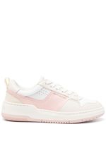 Ferragamo baskets Dennis en cuir - Rose - thumbnail