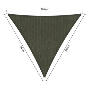 Shadow Comfort driehoek 2x2x2m Deep Grey