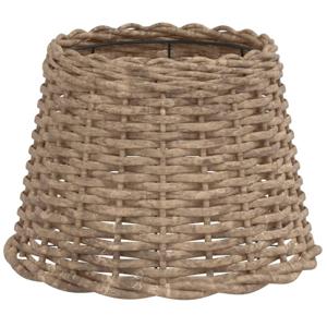 vidaXL Lampenkap Ø30x20 cm wicker bruin