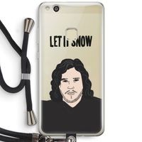 Let It Snow: Huawei Ascend P10 Lite Transparant Hoesje met koord
