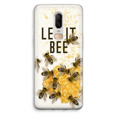 Let it bee: OnePlus 6 Transparant Hoesje
