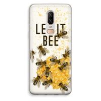 Let it bee: OnePlus 6 Transparant Hoesje