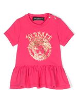 Versace Kids robe à imprimé à logo Medusa - Rose - thumbnail