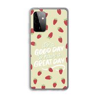 Don't forget to have a great day: Samsung Galaxy A72 Transparant Hoesje