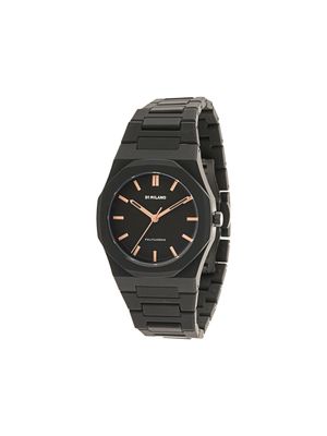 D1 Milano montre Dawn Light Polycarbon 40.5 mm - Noir