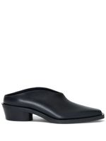 Proenza Schouler mules Bronco en cuir - Noir - thumbnail