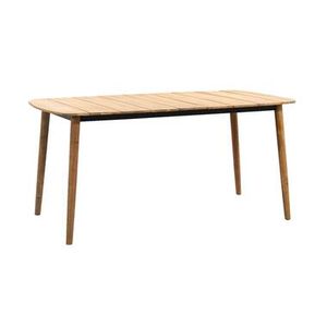 Tuintafel Lot - naturel - 75x160x90cm - Leen Bakker