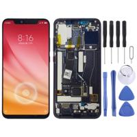 LCD-scherm en digitizer volledige montage met frame voor Xiaomi Mi 8 Explorer 8/Mi 8 Pro (zwart)