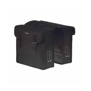 Basil mara dubbele fietstas - 26l - zwart