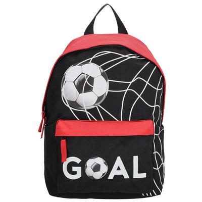 Beagles Rugzak Voetbal Goal Zwart/Rood