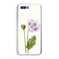 Purple poppy: Honor 10 Transparant Hoesje