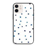 Blauwe stippen: iPhone 12 Biologisch afbreekbaar hoesje