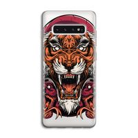 Tiger and Rattlesnakes: Samsung Galaxy S10 4G Transparant Hoesje