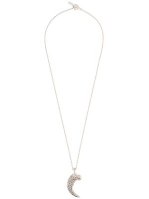 Parts of Four collier à pendentif griffe d'ours - Argent