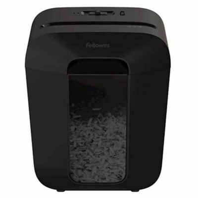 Papierversnipperaar Microsnippers Fellowes S0230026 17 L 4 x 37 mm Zwart