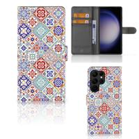 Samsung Galaxy S23 Ultra | Bookcase | Tiles Color