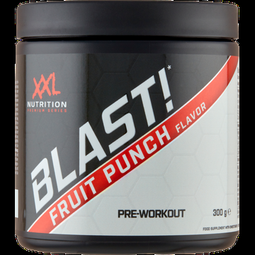 XXL Nutrition Blast! Fruit Punch Flavor PreWorkout 300 g bij Jumbo