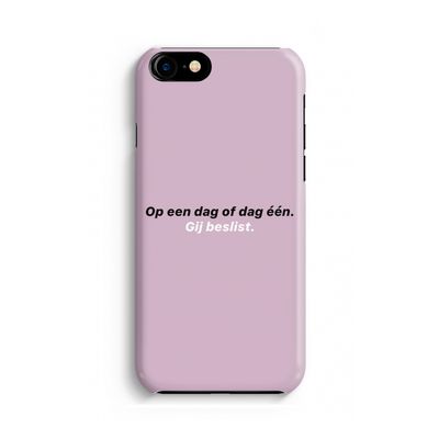 gij beslist: iPhone 8 Volledig Geprint Hoesje