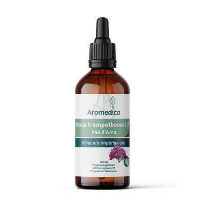 Aromedica Roze trompetboom - Pau 'd arco 1:2 100 Milliliter Aromedica Roze trompetboom - Pau 'd arco 1:2 100 Milliliter