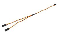 Y-kabel "verdrild" JR/Hitec, 22AWG, 30cm (1st)