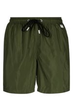 MC2 Saint Barth short de bain à patch logo - Vert