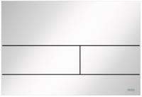 TECE Square II bedieningspaneel metaal glanzend wit voor TECE Profil