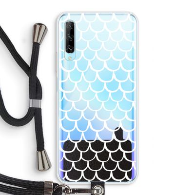 Dakpannetjes: Huawei P Smart Pro Transparant Hoesje met koord