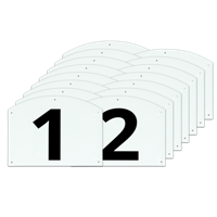 Show Jump cijfers en letters